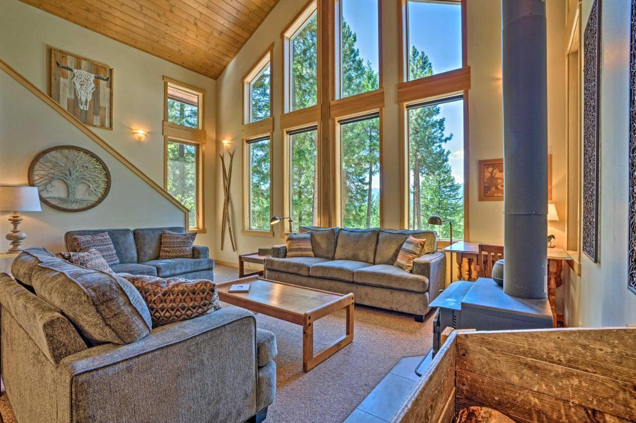 Private Leavenworth Cabin With Mtn Views And Fire Pit Екстериор снимка