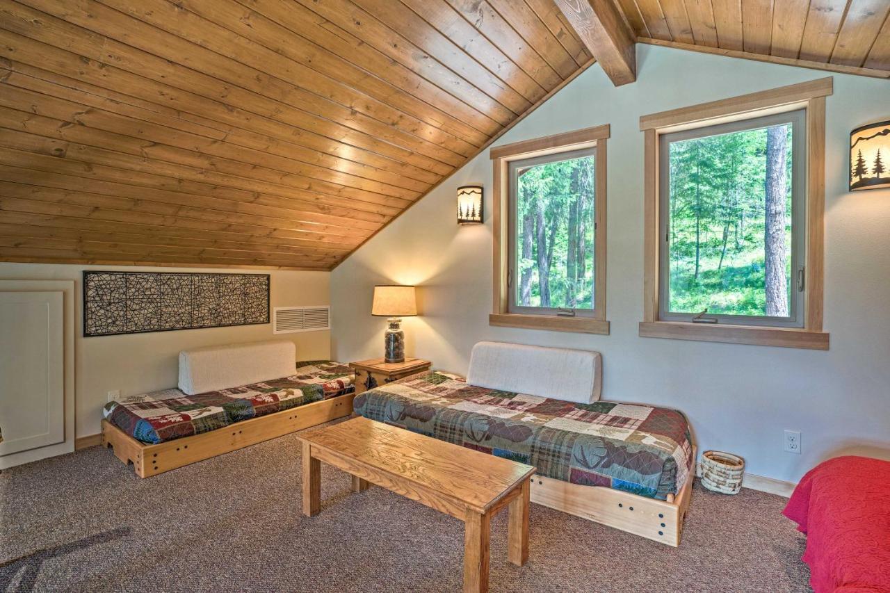 Private Leavenworth Cabin With Mtn Views And Fire Pit Екстериор снимка