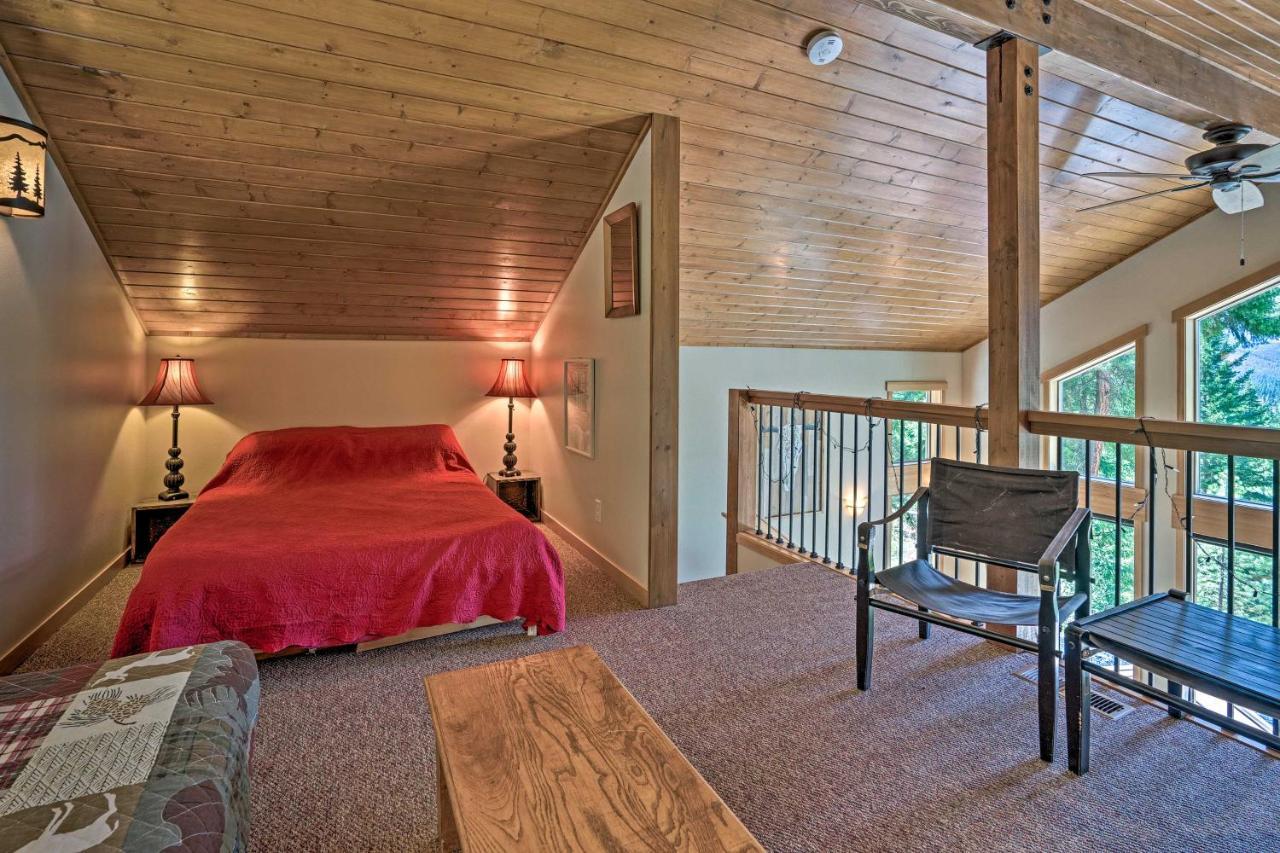 Private Leavenworth Cabin With Mtn Views And Fire Pit Екстериор снимка